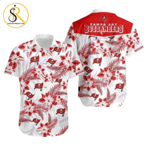 Beach Shirt National Football League Tampa Bay Buccaneers Hawaiian Shirt Aloha Shirt for Men Women SeratyArt