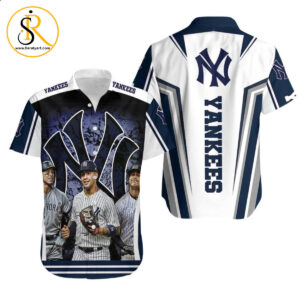 Beach Shirt New York Yankees Aaron Judge And Giancarlo Stanton Hawaiian Shirt Aloha Shirt for Men Women SeratyArt