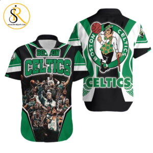 Beach Shirt Paul Pierce 34 Boston Celtics Champions Hawaiian Shirt Aloha Shirt for Men Women SeratyArt
