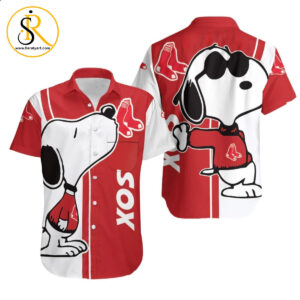 Boston Red Sox Snoopy Lover 3D Printed Hawaiian Shirt Aloha Shirt for Men Women SeratyArt