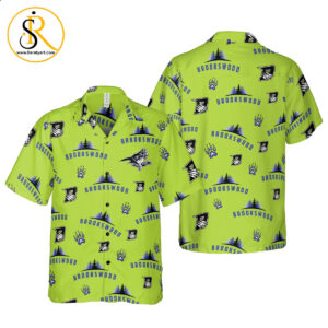 Brookswood Bright Green Hawaiian Shirt Aloha Shirt For Men and Women SeratyArt
