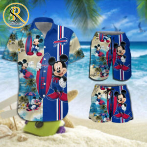 Buffalo Bills Mickey Mouse New Hot 3D Hawaiian Shirt Aloha Shirt For Men Women SeratyArt