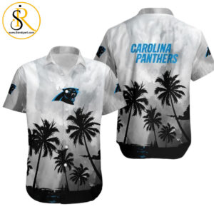Carolina Panthers Coconut Trees NFL Gift For Fan Hawaiian Shirt Aloha Shirt for Men Women SeratyArt