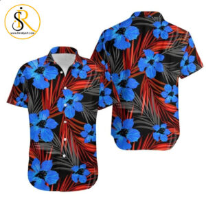 Carolina Panthers Flower Hawaii Shirt Aloha Shirt for Men Women SeratyArt