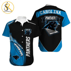 Carolina Panthers Hawaiian Short Sleeves Hawaiian Shirt Aloha Shirt for Men Women For Awesome Fans SeratyArt