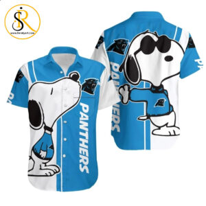 Carolina Panthers Snoopy Lover 3D Printed Hawaiian Shirt Aloha Shirt for Men Women Combo Beach SeratyArt