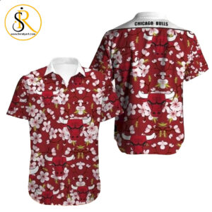 Chicago Bulls Hawaiian Shirt Aloha Shirt for Men Women SeratyArt