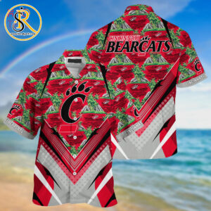 Cincinnati Bearcats 03 Button Up Summer Aloha Shirt For Men Women Hawaiian Shirt SeratyArt