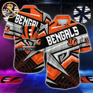Cincinnati Bengals NFL-Summer Hawaiian Shirt Metal Style 02 SeratyArt