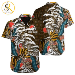 Cleveland Browns Hawaiian Shirt NFL Football Hawaiian Shirt for Men Women Gift For Fans38176 SeratyArt