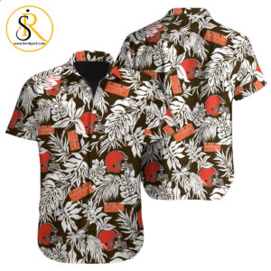 Cleveland Browns Hawaiian Shirt NFL Football Hawaiian Shirt for Men Women Gift For Fans39046 SeratyArt