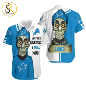 Detroit Lions Haters I Kill You 3D Hawaiian Shirt Aloha Shirt for Men Women SeratyArt