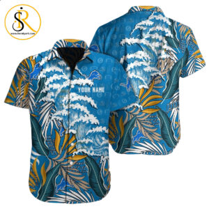 Detroit Lions Hawaiian Shirt NFL Football Hawaiian Shirt for Men Women Gift For Fans38176 SeratyArt