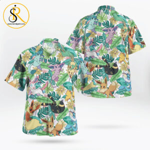 Eevee evolutions Hawaii Shirt Aloha Shirt For Men Women SeratyArt