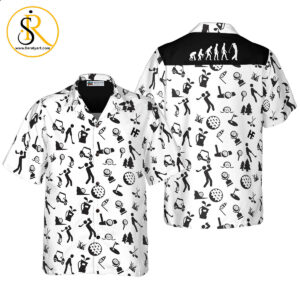 Golf Evolution Hawaiian Shirt Aloha Shirt For Men and Women SeratyArt