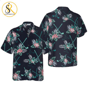 Golf Tropical Hawaiian Shirt Aloha Shirt For Men and Women SeratyArt