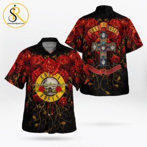 Guns N Roses Hawaii Shirt Aloha Shirt For Men Women SeratyArt