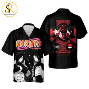 Hashirama And Madara Hawaiian Shirt Naruto Anime Shirt for Men Women SeratyArt