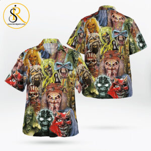 Iron Maiden Big Fan Eddie Hawaii Shirt Aloha Shirt For Men Women SeratyArt