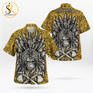 Iron Maiden Special Heavy Mental Tribal Hawaiian shirt Aloha Shirt For Men Women SeratyArt