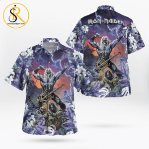 Iron Maiden The MoStar Trek Metal Ever Shirt Aloha Shirt For Men Women SeratyArt