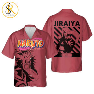 Jiraiya Hawaiian Shirt Naruto Anime Shirt for Men Women SeratyArt
