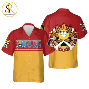 Luffy Straw Hat Pirate Crew Hawaiian Shirt One Piece Anime Shirt for Men Women SeratyArt