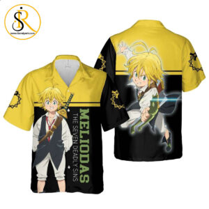 Meliodas Dragons Sin of Wrath Hawaiian Shirt The Seven Deadly Sins Anime Shirt for Men Women SeratyArt