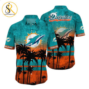 Miami Dolphins NFL Hawaiian Shirt Tropical Pattern Graphic New Collection Summer Gift For Fan NFL SeratyArt