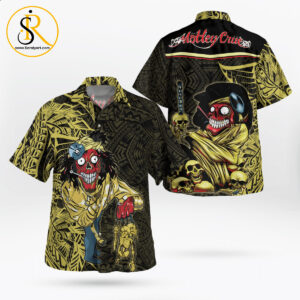 Motley Crue Tribal Hawaii Shirt Aloha Shirt For Men Women SeratyArt