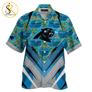 NA33291CP Carolina Panthers NFL Hawaiian Shirt Style Tropical Pattern Summer For Awesome Fans3 SeratyArt