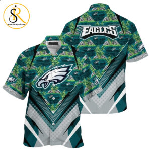 NFL Philadelphia Eagles Team Beach Shirt For Sports Eagles Fans Hawaiian Shirt SeratyArt