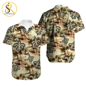 New Orleans Saints Hawaiian Shirt Aloha Shirt for Men Womens SeratyArt