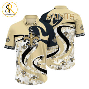 New Orleans Saints NFL Hawaii Shirt Tropical Pattern Graphic This Summer Gift For Fan NFL SeratyArt