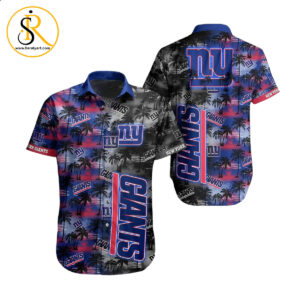 New York Giants NFL Hawaiian Shirt And Shirt Tropical Pattern Summer For Football NFL Fans SeratyArt