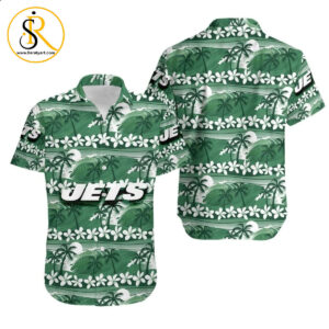 New York Jets Coconut Trees NFL Gift For Fan Hawaii Shirt for Men Women SeratyArt