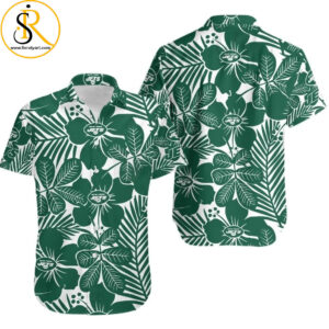New York Jets Flower Hawaii Shirt for Men Women SeratyArt