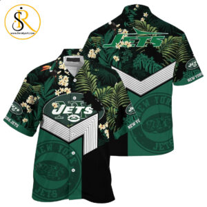 New York Jets NFL Football Beach Shirt This Summer Hawaiian Shirt For Big Fans SeratyArt