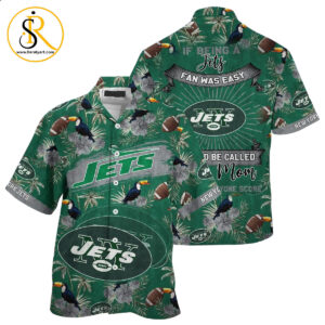 New York Jets NFL Hawaiian Shirt Being A Jets Beach Shirt This For Summer Mom Lets Everyone Score SeratyArt