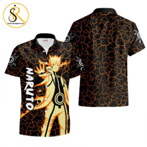 Nrt Uzumaki Bijuu Hawaiian Shirts Custom Anime Merch Clothes for Men Women SeratyArt