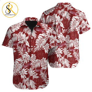 Oklahoma Football Hawaiian Shirt Aloha Shirt for Men Women Sooners Sports Shirt Gift for Fans SeratyArt