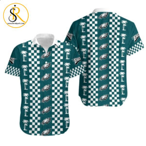Philadelphia Eagles Coconut Trees Hawaii Shirt for Men Women SeratyArt