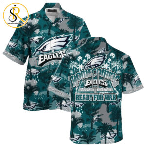 Philadelphia Eagles NFL Beach Shirt For Sports Fans This Summer Hawaiian Shirt SeratyArt