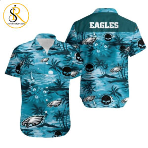 Philadelphia Eagles NFL Football Hawaiian Shirt Aloha Shirt for Men Women SeratyArt
