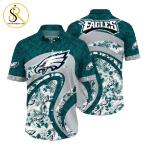 Philadelphia Eagles NFL Hawaii Shirt Graphic Floral Tropical Pattern This Summer For Fan SeratyArt