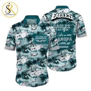Philadelphia Eagles NFL Hawaiian Shirt For Grandparent New Trending Beach Shirt SeratyArt