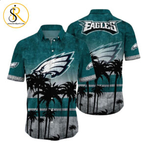 Philadelphia Eagles NFL Hawaiian Shirt Tropical Pattern Graphic New Collection Summer Gift For Fan NFL SeratyArt