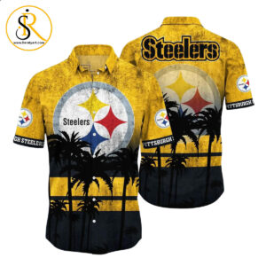 Pittsburgh Steelers NFL Hawaiian Shirt Tropical Pattern Graphic New Collection Summer Gift For Fan NFL SeratyArt