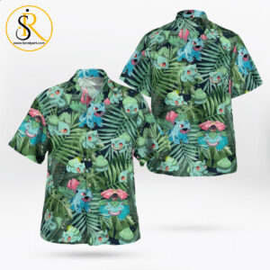 Pokemon B Tribal Hawaii Shirt Aloha Shirt For Men Women SeratyArt