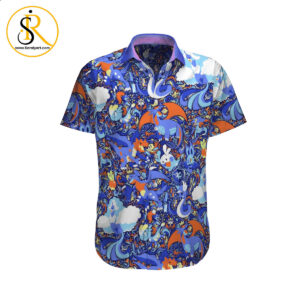 Pokemon Purple Color Hawaii Shirt Aloha Shirt For Men Women SeratyArt